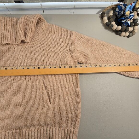 Women’s Anthropologie PILCRO Pouch Collared Sweater Pink XS - Picture 7 of 12